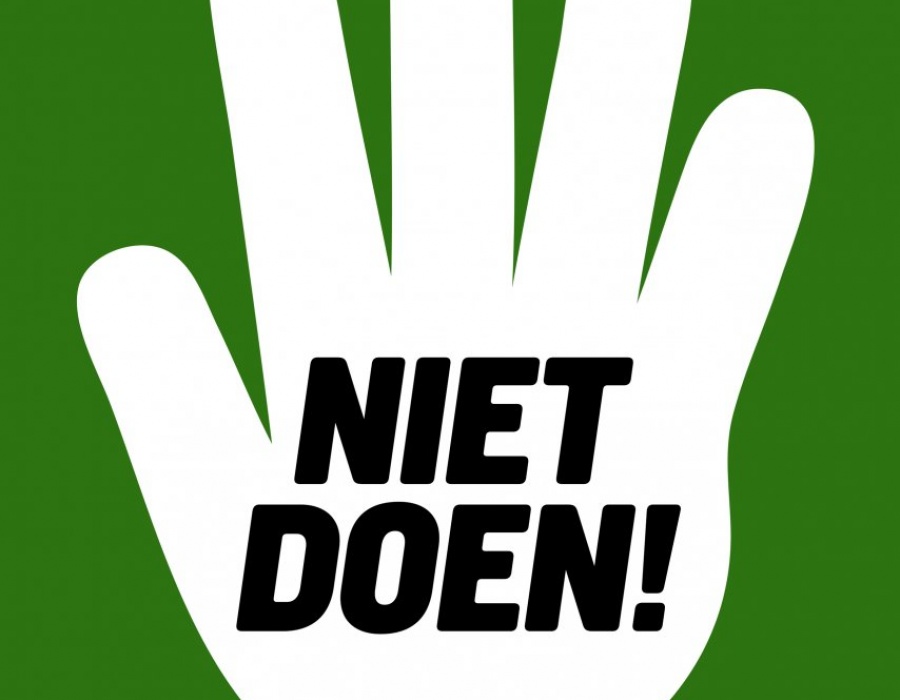 Bruno Vanden Broecke & Peter De Graef: Niet doen!